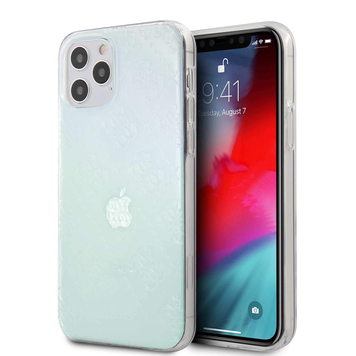Husa spate pentru iPhone 12 Pro - Guess 3D Raised Cover