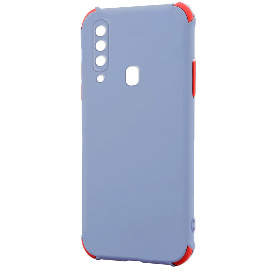 Husa spate pentru Samsung Galaxy A20s - Air Matte Case Lila/Rosu