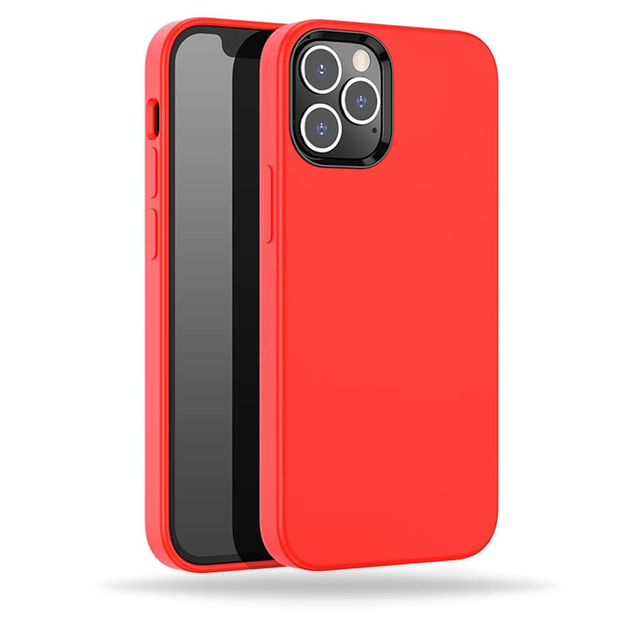 Husa spate pentru Apple iPhone 12 - HOCO Pure Rosu