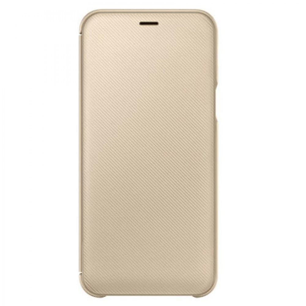 Husa pentru Samsung Galaxy A6 2018 - Flip Samsung Wallet Cover Gold