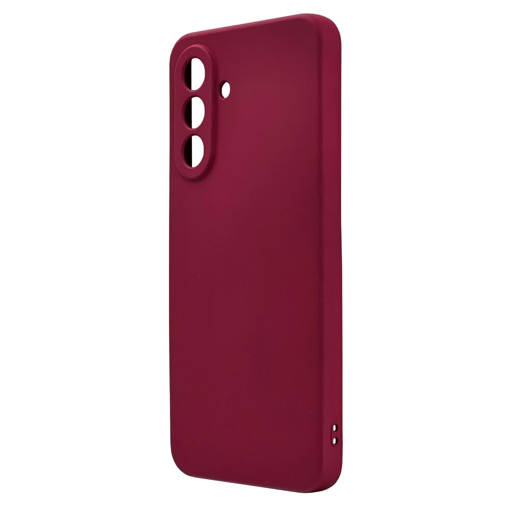 Husa spate pentru Samsung Galaxy A36 Silicon Line - Rosu