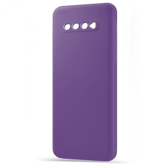 Husa spate pentru Samsung S10 - Silicon Line Mov