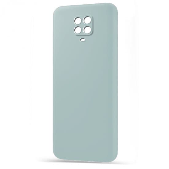 Husa spate pentru Xiaomi Redmi Note 9 Pro - Silicon Line Gri