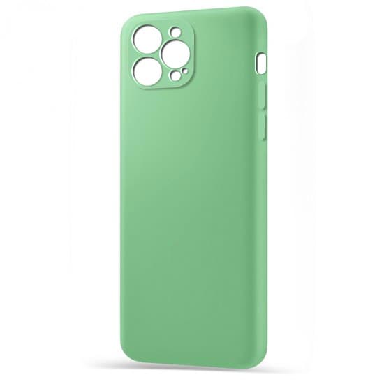 Husa spate pentru iPhone 12 Pro - Silicon Line Verde