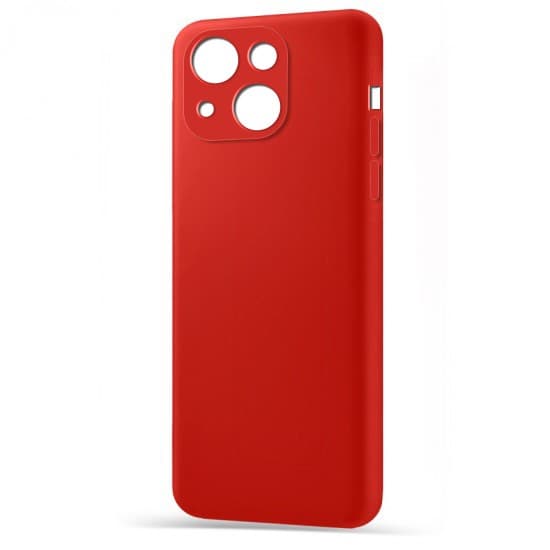 Husa spate pentru iPhone 13 - Silicon Line Rosu