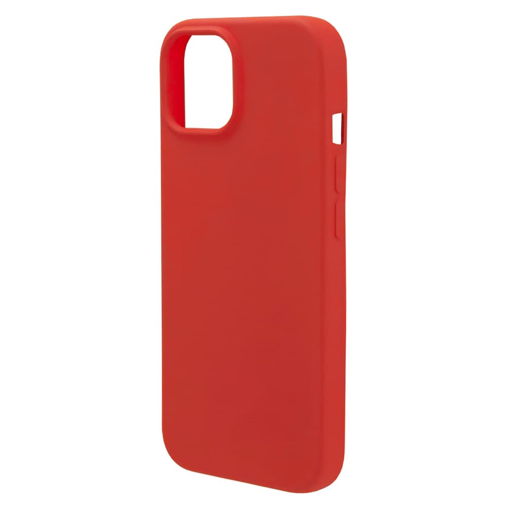 Husa spate pentru iPhone 15 Silicon Line - Rosu