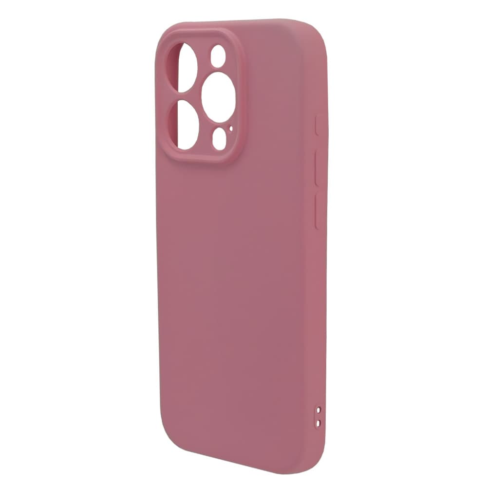 Husa spate pentru iPhone 15 Pro Silicon Line - Roz