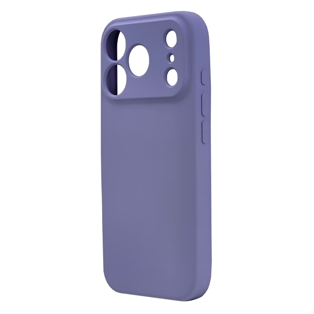 Husa spate pentru iPhone 17 Pro Max Silicon Line - Mov deschis