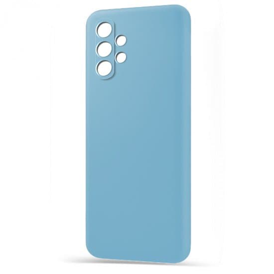 Husa spate pentru Samsung A13 - Silicon Line Bleu Ciel