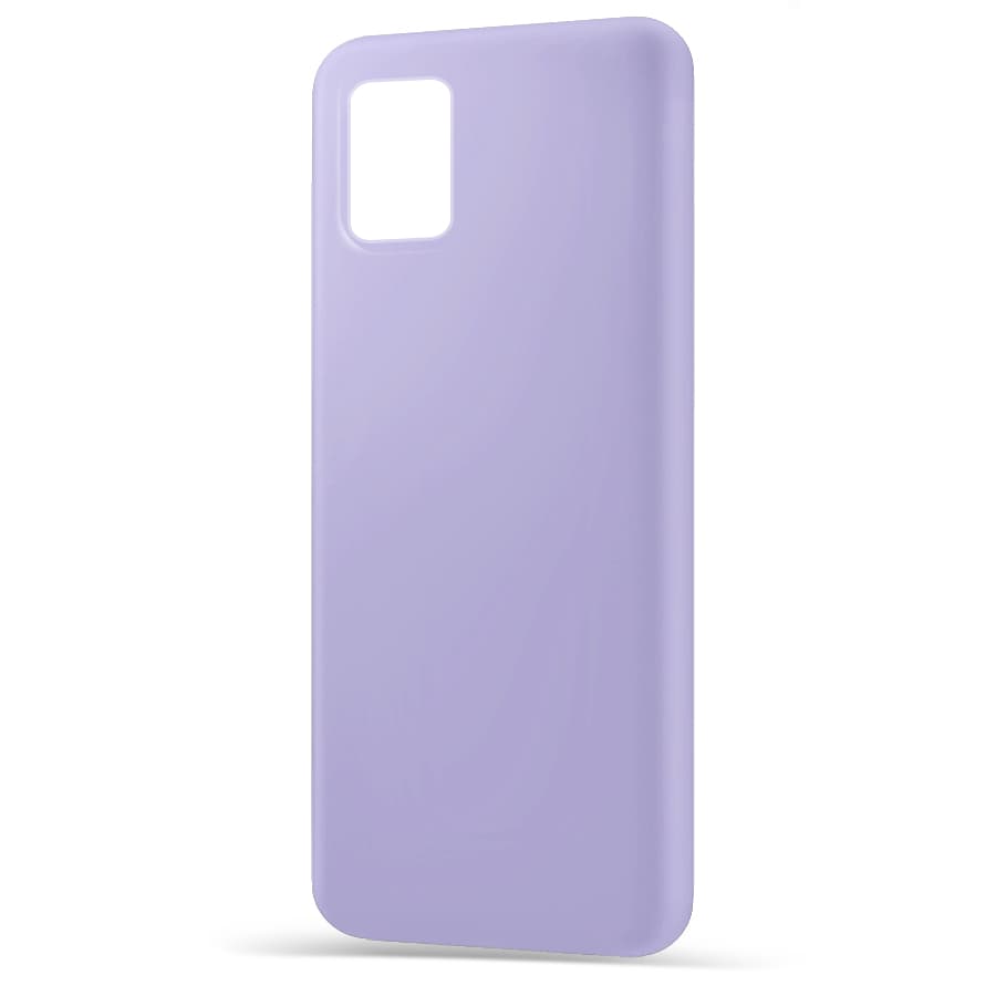 Husa spate pentru Samsung A51 - Silicon Line Mov