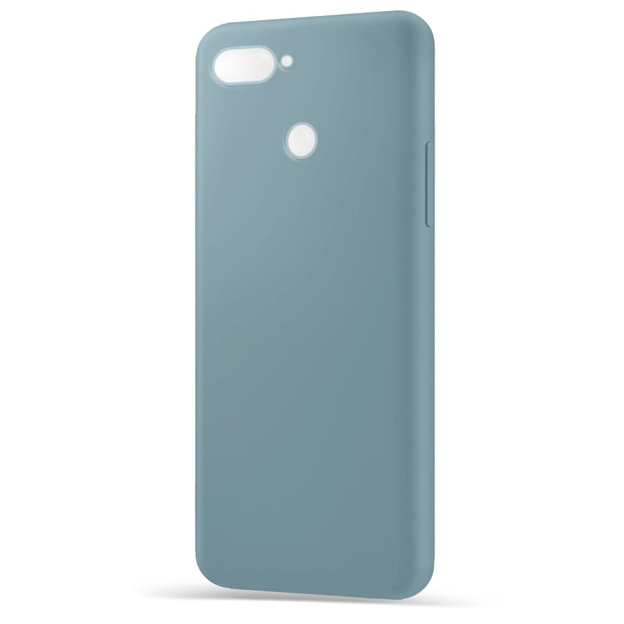 Husa spate pentru Oppo A12 - Silicon Line Gri