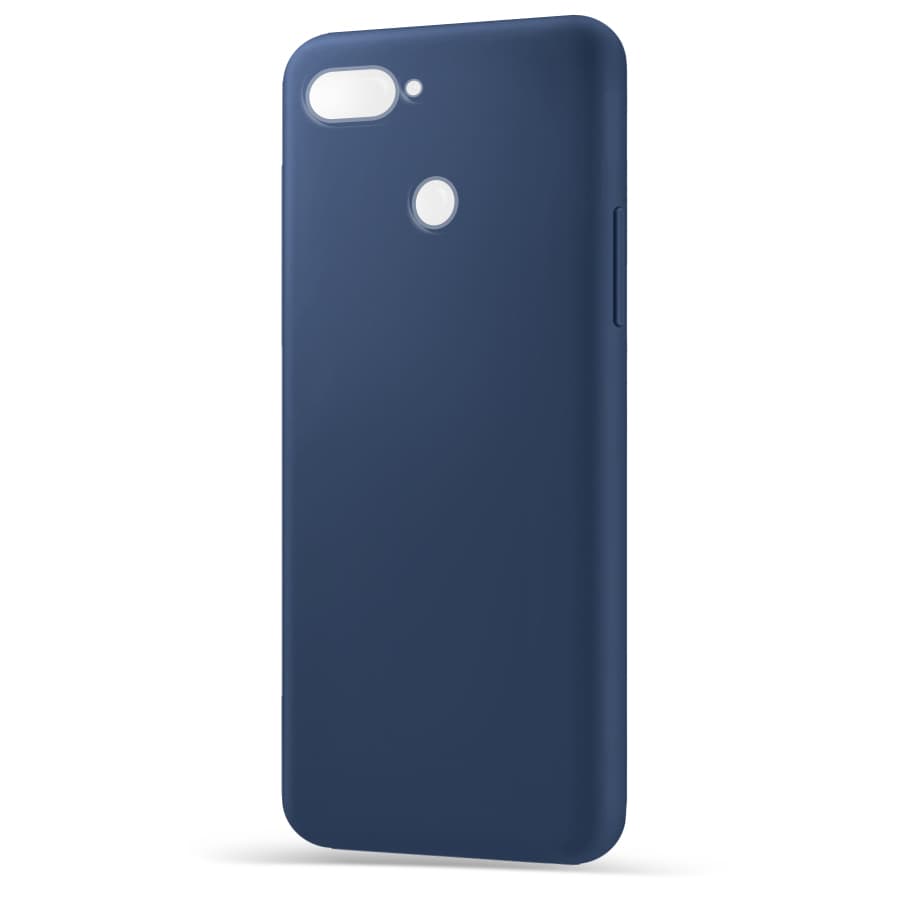 Husa spate pentru Oppo A12 - Silicon Line Navy