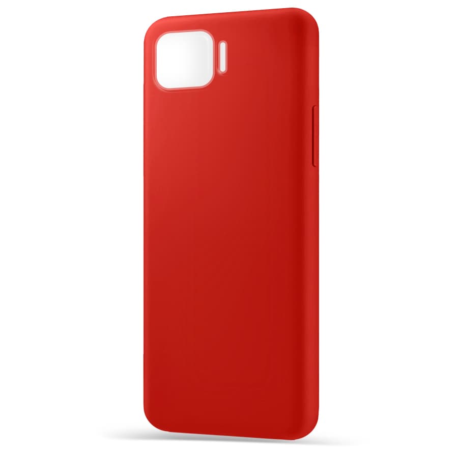 Husa spate pentru Oppo Reno4 Lite - Silicon Line Rosu