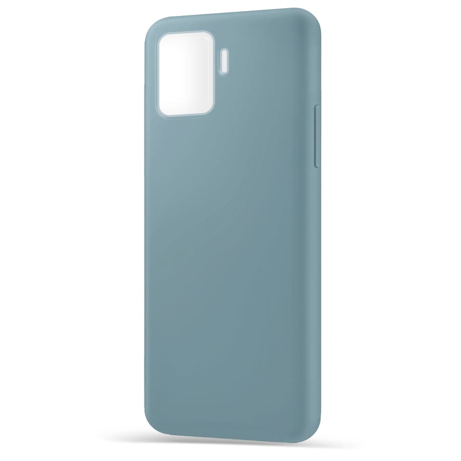 Husa spate pentru Oppo Reno5 Lite - Silicon Line Gri