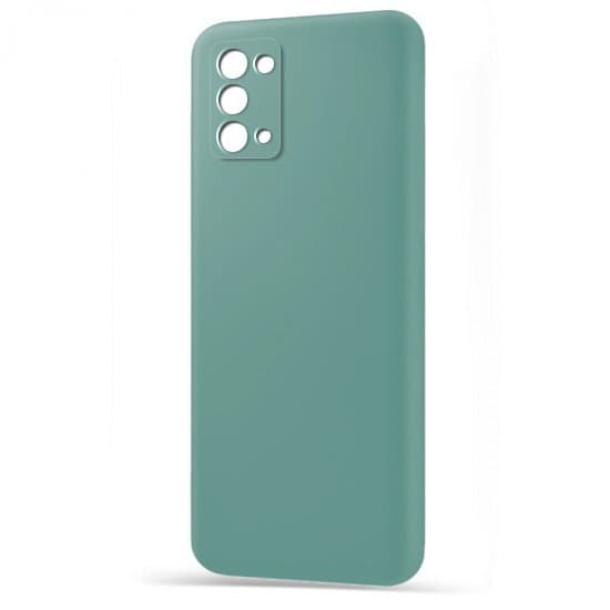 Husa Spate pentru Huawei Oppo A54 5G - Silicon Line Verde Inchis