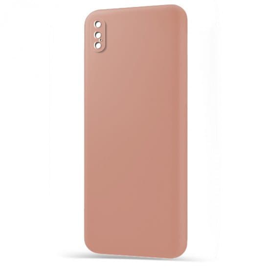 Husa spate pentru iPhone X - Silicon Line Roz