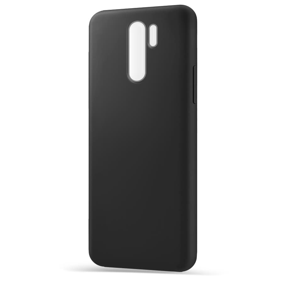 Husa spate pentru Xiaomi Redmi 9 - Silicon Line Negru