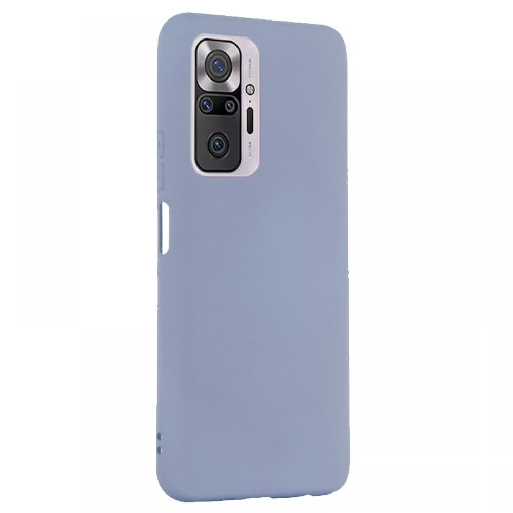 Husa spate pentru Xiaomi Redmi Note 10 Pro - Silicon Line Gri