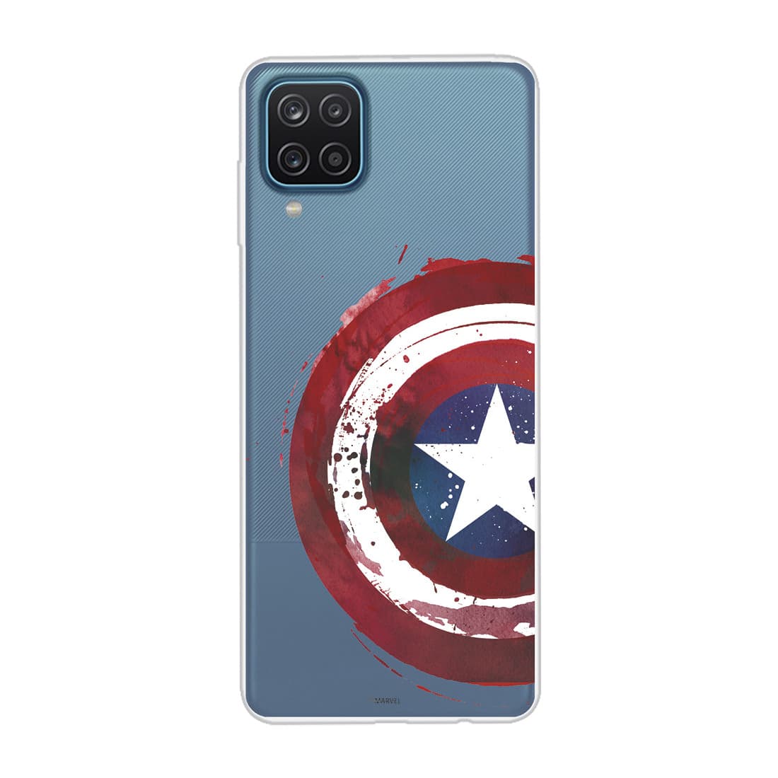 Husa spate pentru Samsung Galaxy A12 Disney Case - Captain America's Shield