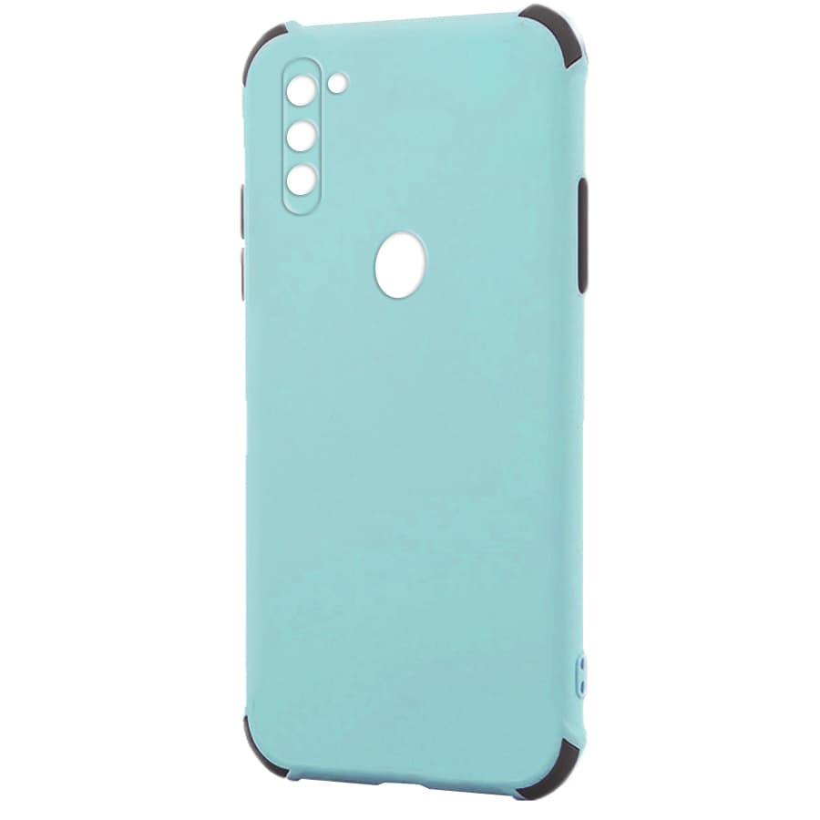 Husa spate pentru Samsung Galaxy M11 - Air Matte Case Bleu/Negru