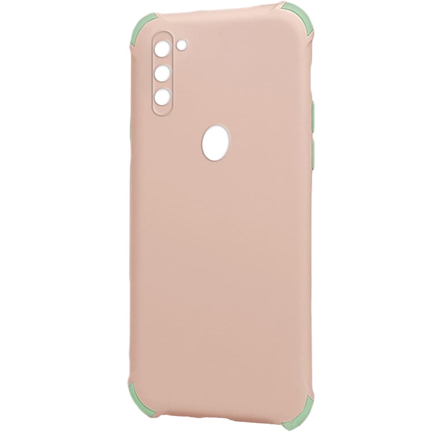 Husa spate pentru Samsung Galaxy M11 - Air Matte Case Roz/Verde