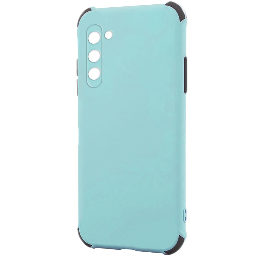 Husa spate pentru Samsung Galaxy S21 - Air Matte Case Bleu/Negru
