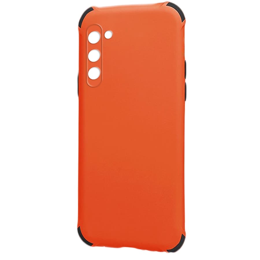 Husa spate pentru Samsung Galaxy S21+ - Air Matte Case Portocaliu/Negru