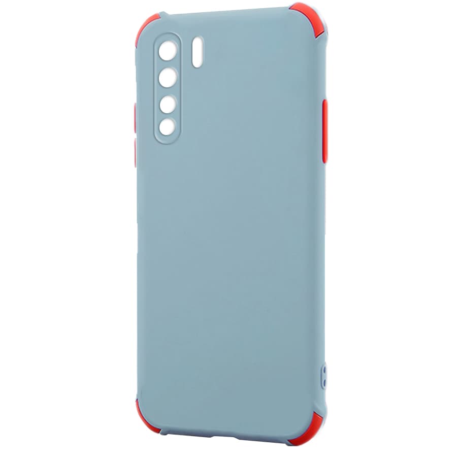 Husa spate pentru Huawei P40 Lite 5G - Air Matte Case Gri/Rosu