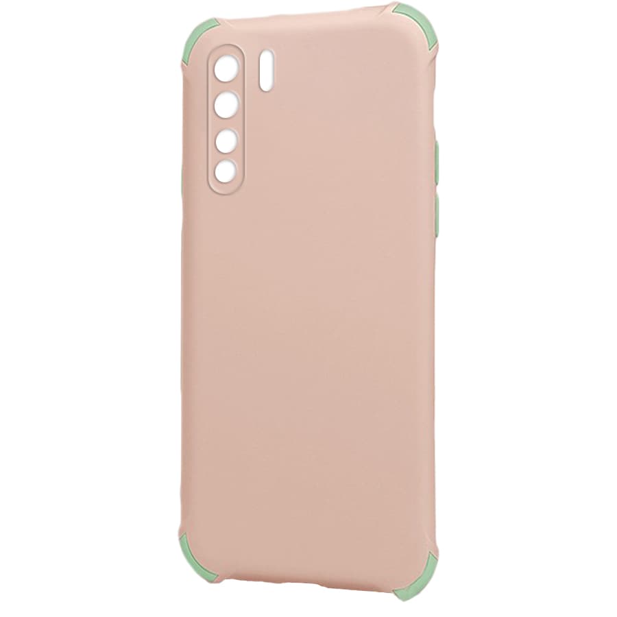 Husa spate pentru Huawei P40 Lite 5G - Air Matte Case Roz/Verde
