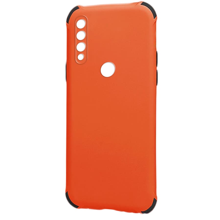 Husa spate pentru Huawei Y6P - Air Matte Case Portocaliu/Negru