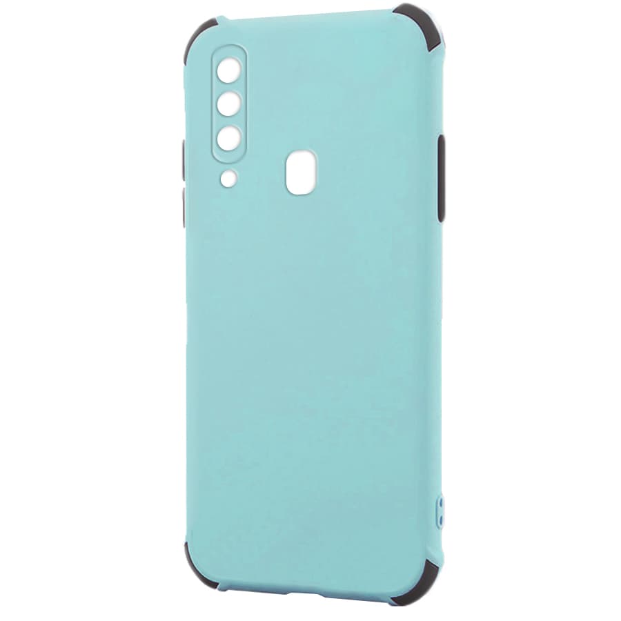 Husa spate pentru Samsung Galaxy A20s - Air Matte Case Bleu/Negru