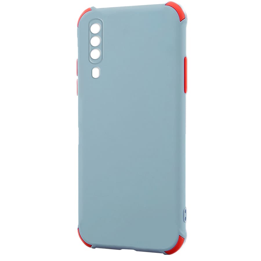 Husa spate pentru Samsung Galaxy A30s - Air Matte Case Gri/Rosu