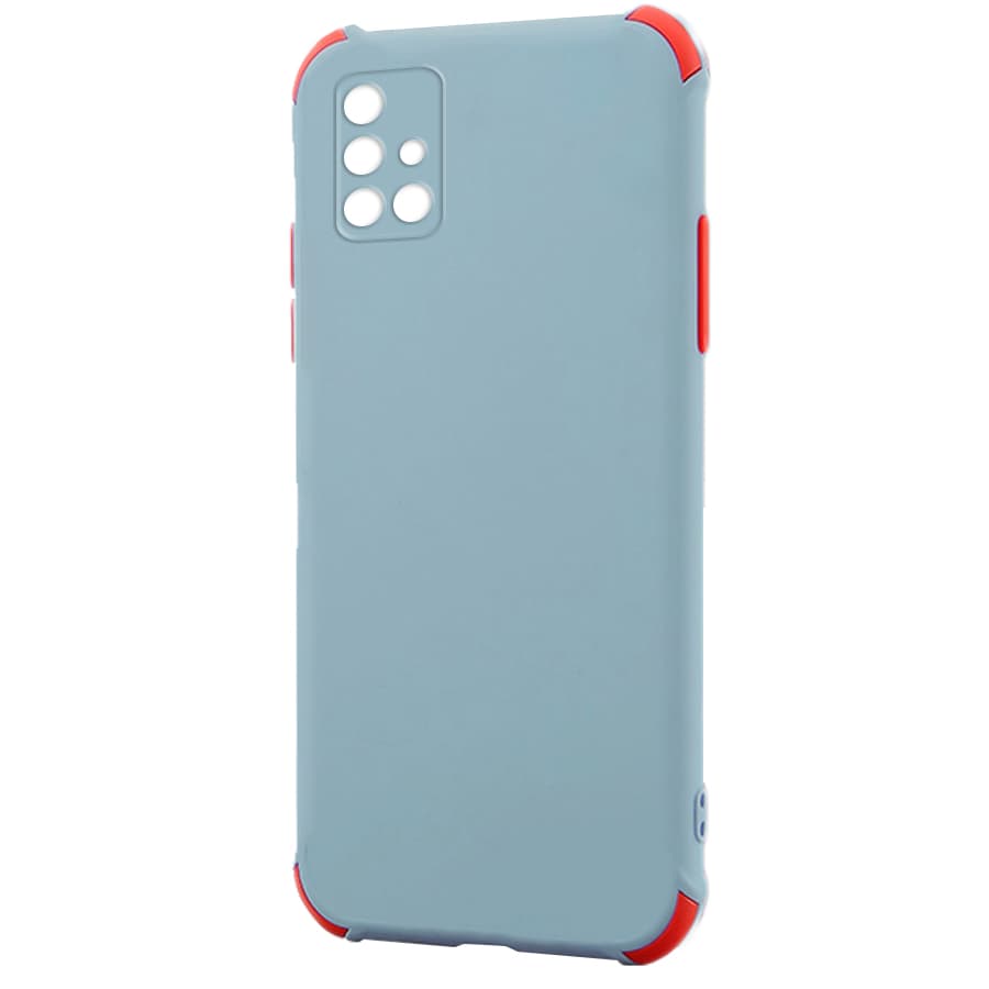 Husa spate pentru Samsung Galaxy M31s - Air Matte Case Gri/Rosu
