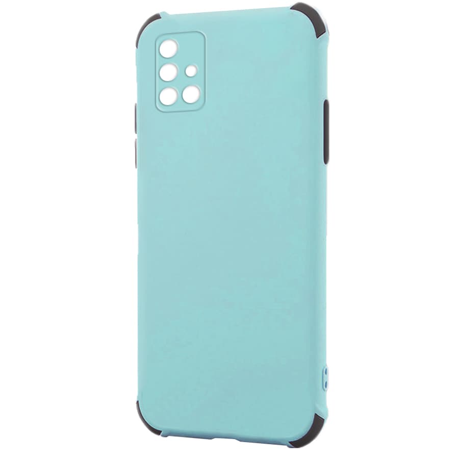 Husa spate pentru Samsung Galaxy M31s - Air Matte Case Bleu/Negru
