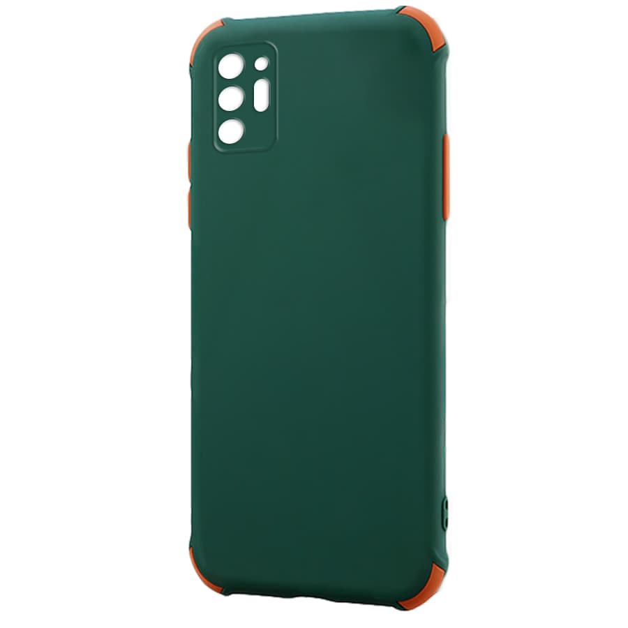 Husa spate pentru Samsung Galaxy Note 20 Ultra - Air Matte Case Verde/Portocaliu