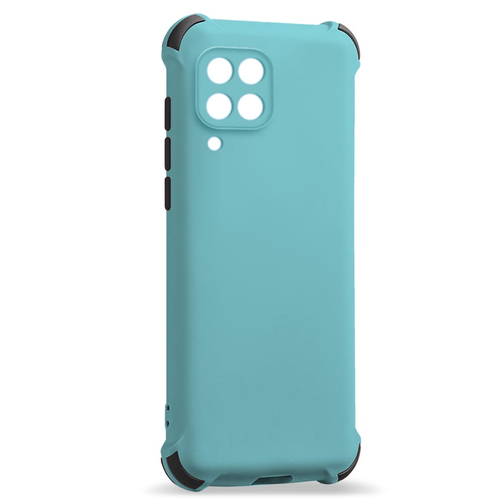 Husa spate pentru Samsung Galaxy A42 5G - Air Matte Case Bleu/Negru