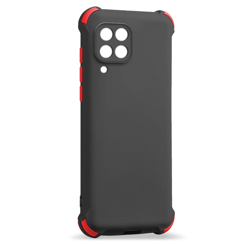 Husa spate pentru Samsung Galaxy A42 5G - Air Matte Case Negru/Rosu