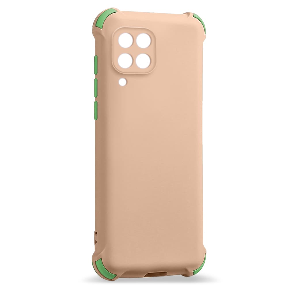 Husa spate pentru Samsung Galaxy A42 5G - Air Matte Case Roz/Verde