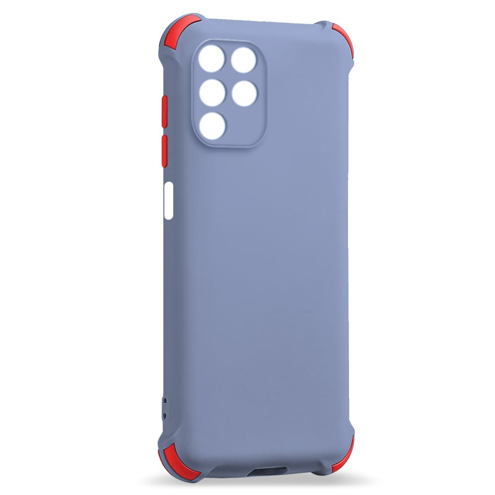 Husa spate pentru Samsung Galaxy A12 - Air Matte Case Mov/Rosu