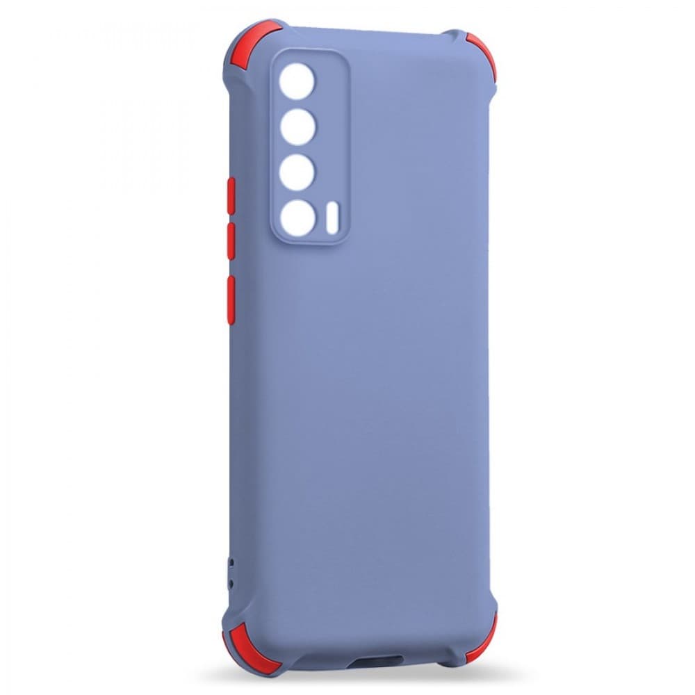Husa spate pentru Huawei P Smart 2021 - Air Matte Case Mov/Rosu