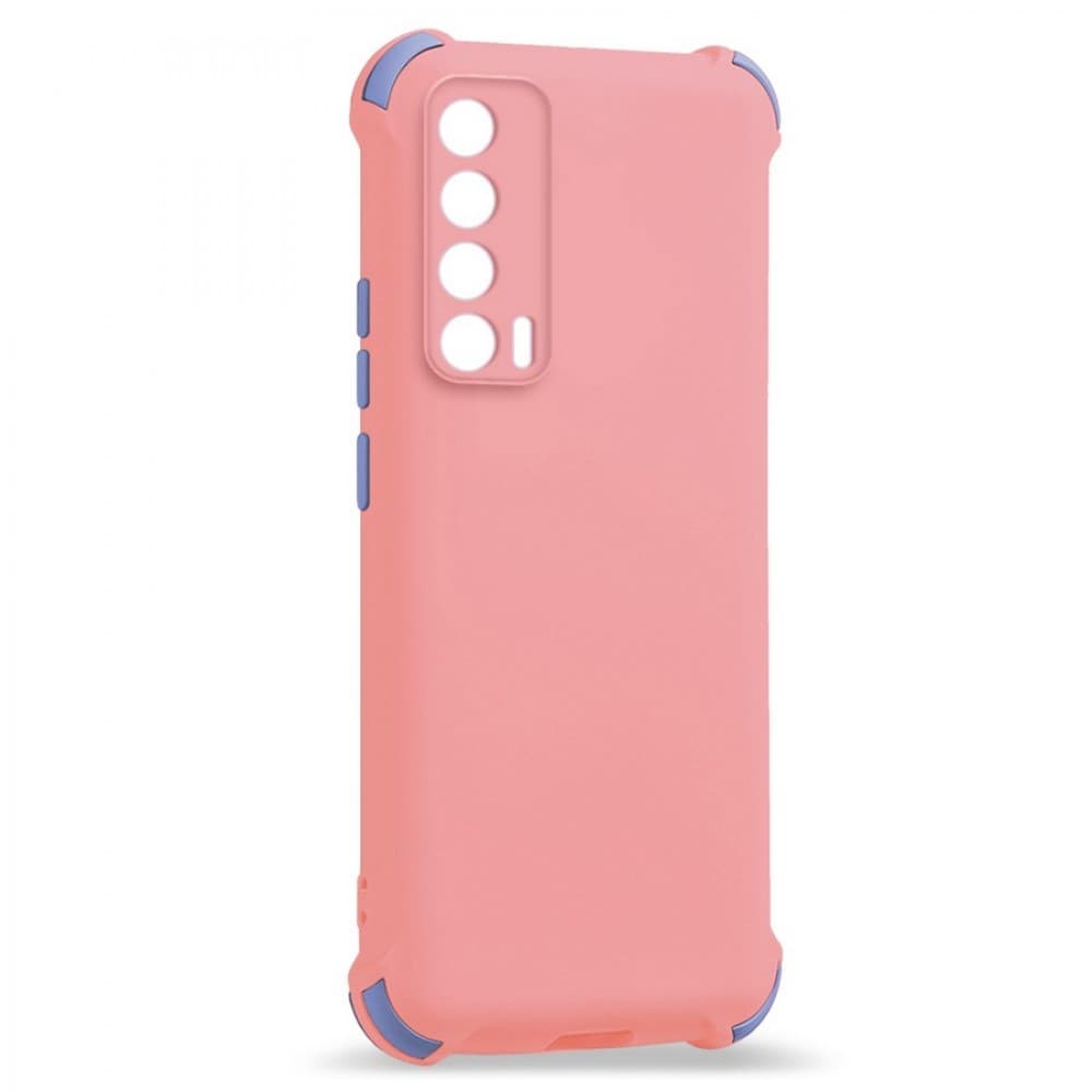Husa spate pentru Huawei P Smart 2021 - Air Matte Case Roz/Mov