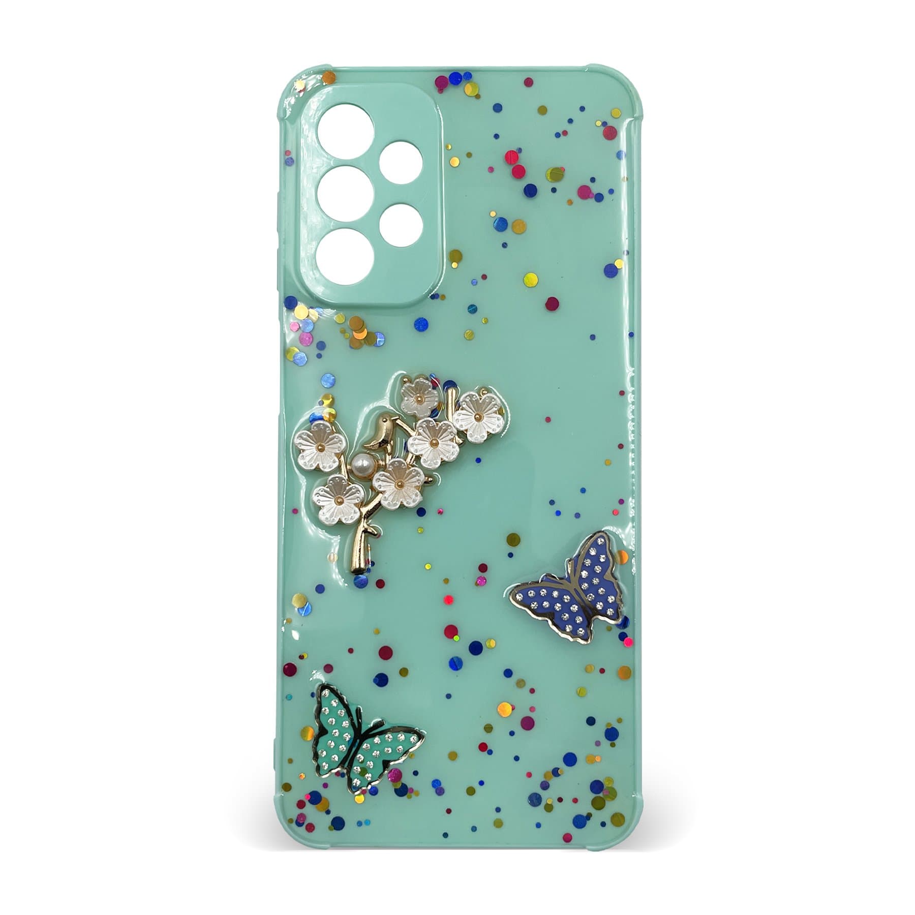 Husa spate pentru Samsung Galaxy A23 - Blossom Case Turcoaz