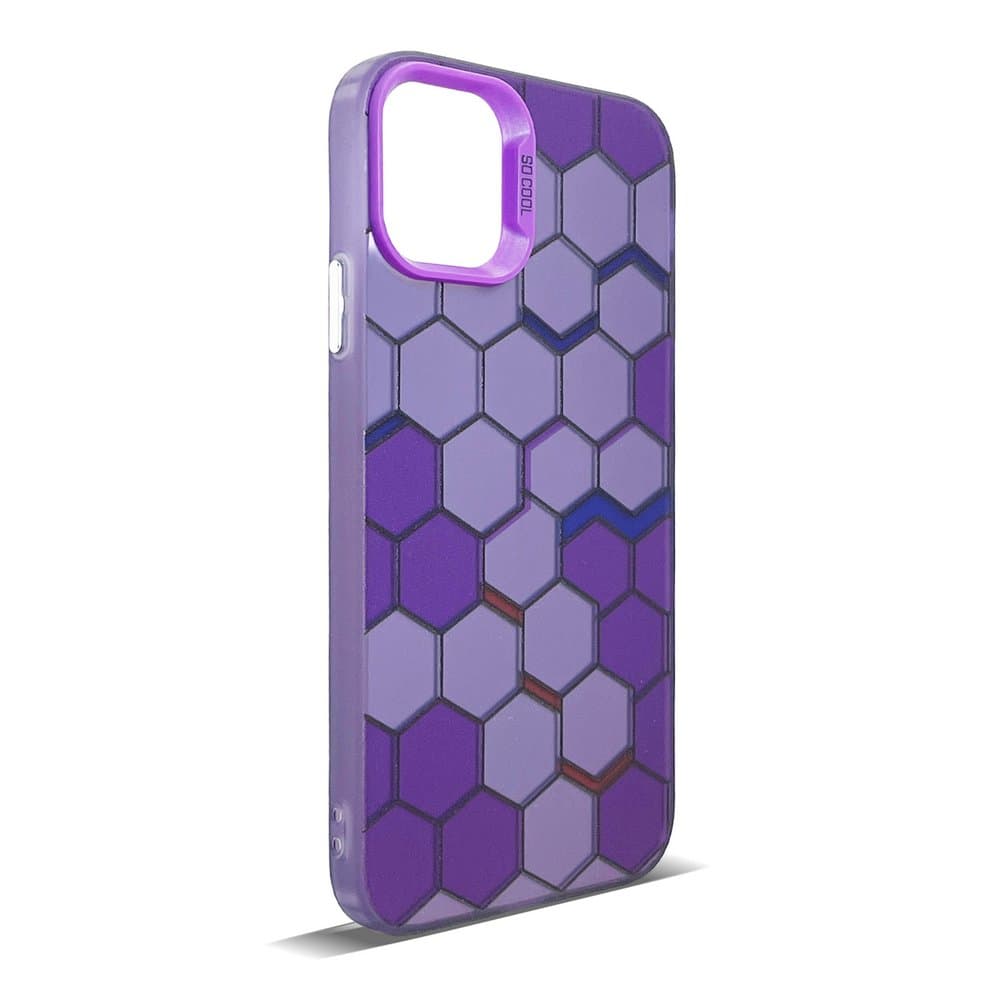 Husa spate pentru iPhone 13- Bozo case Mov