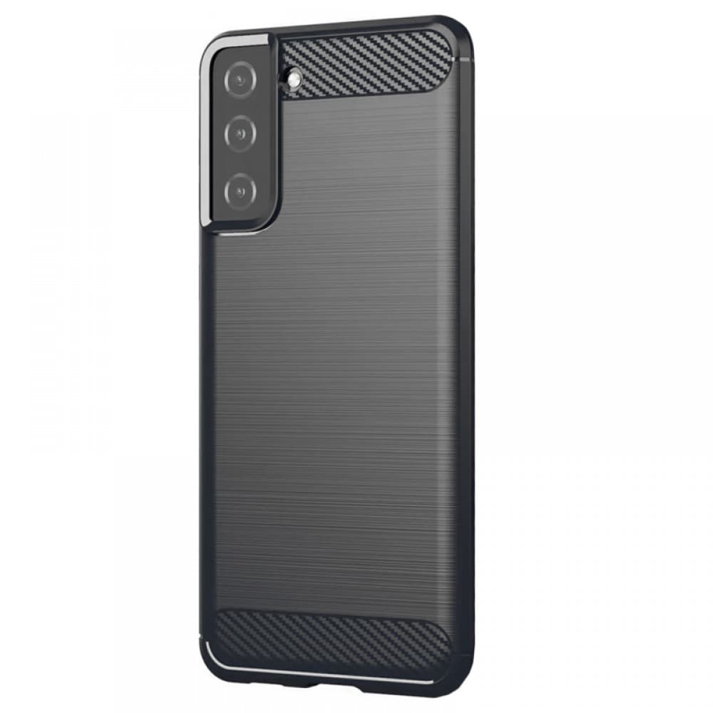 Husa spate pentru Samsung Galaxy S21 - Carbon TPU