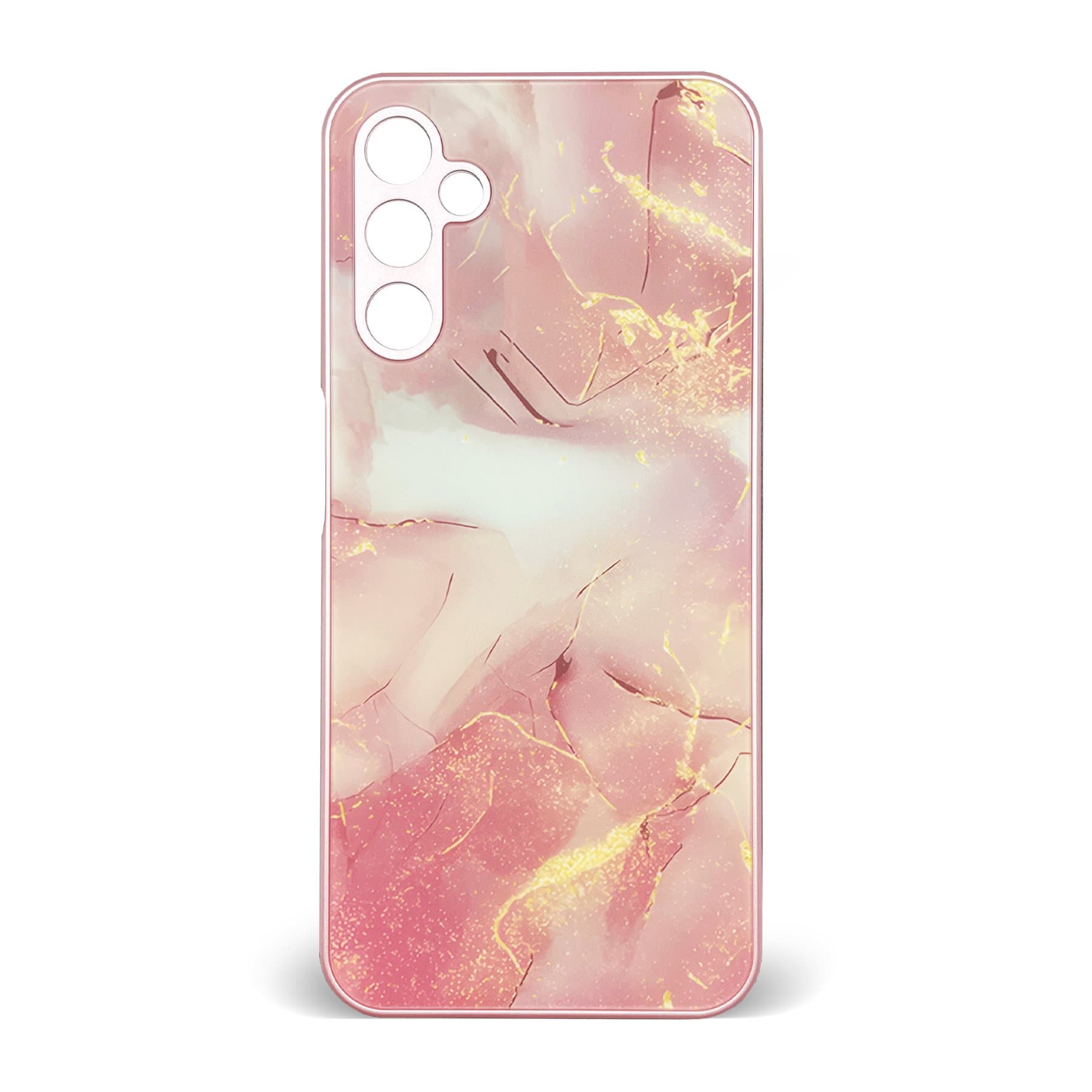 Husa spate pentru Samsung Galaxy A14- Deli Case Roz