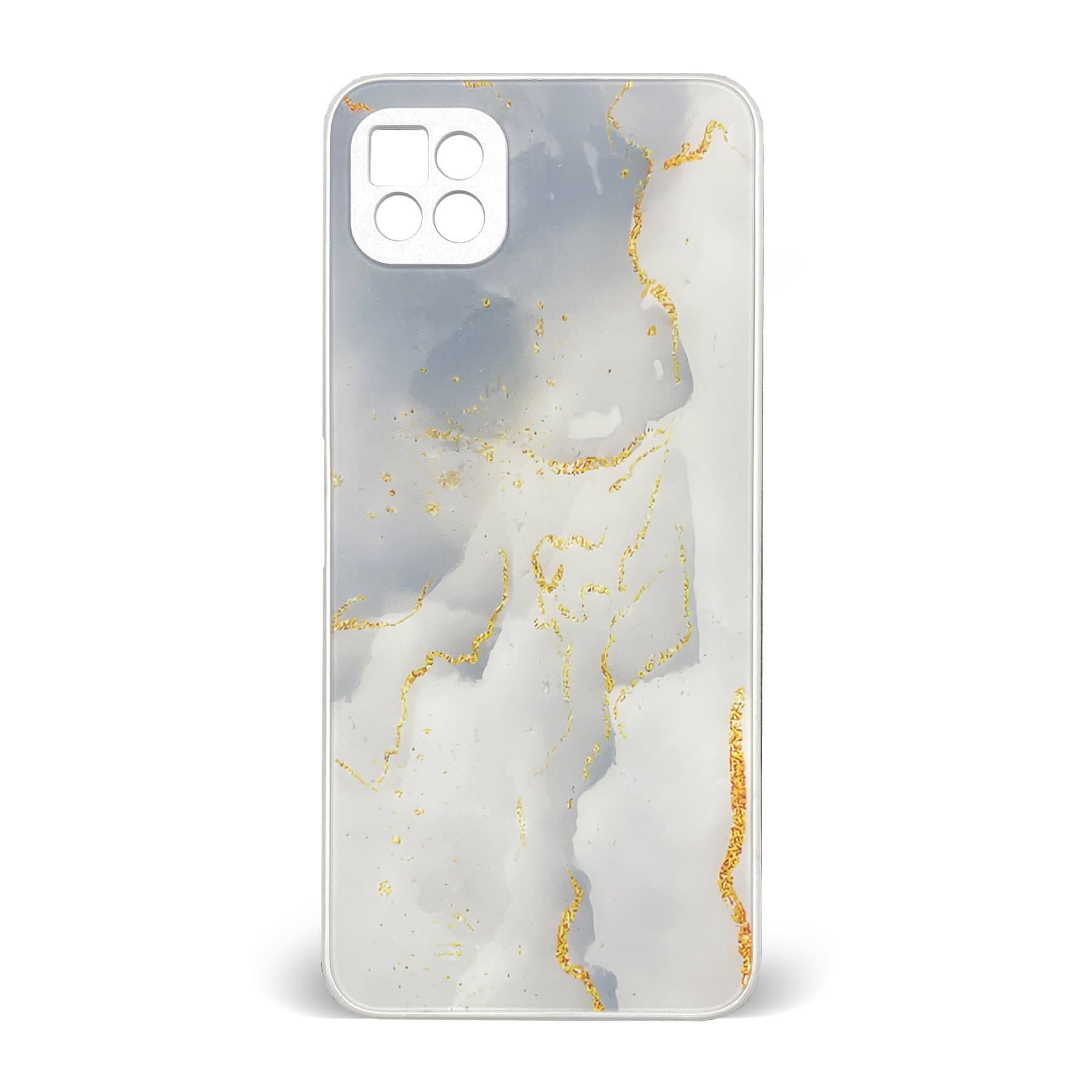 Husa spate pentru Samsung Galaxy A22 5G - Deli Case Gold