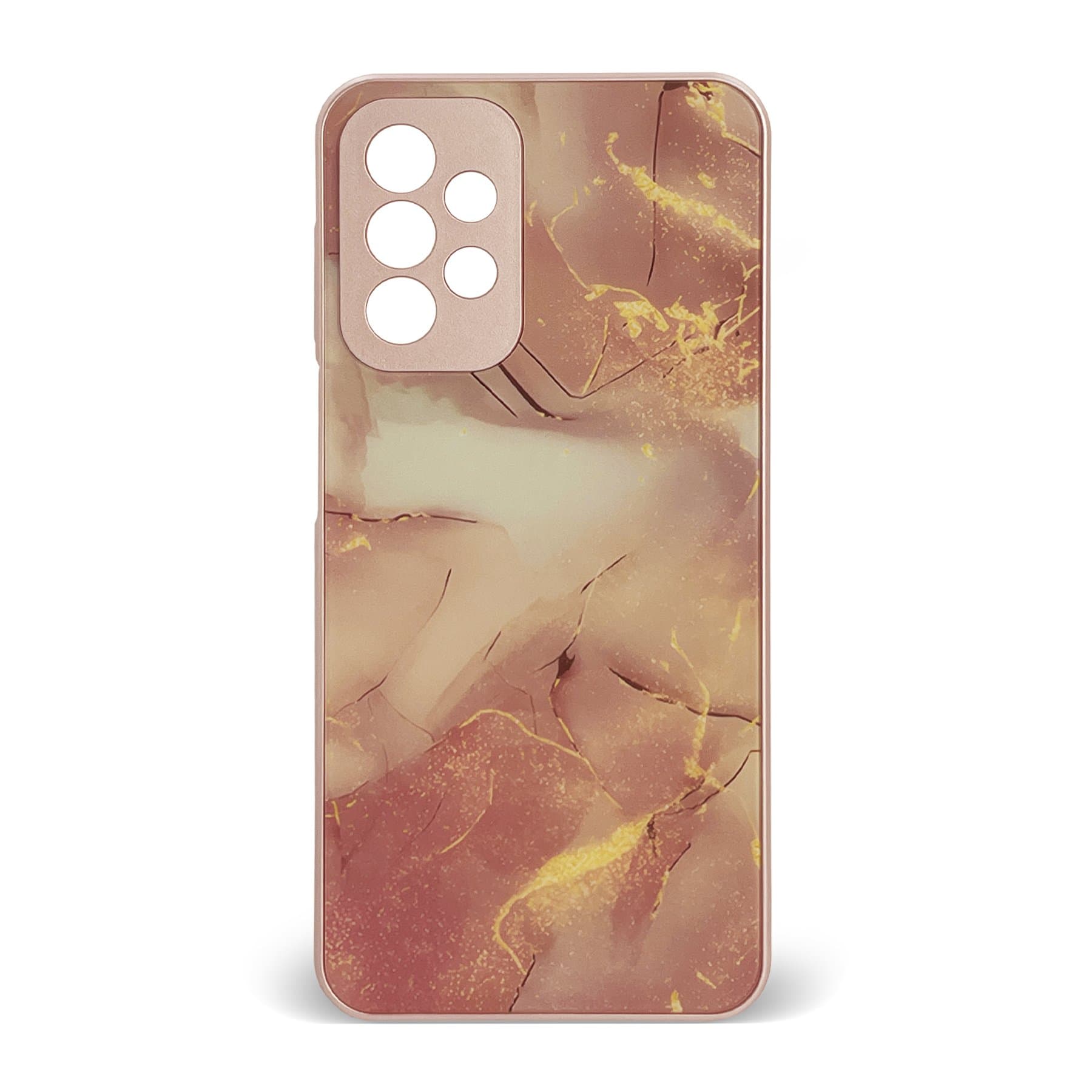 Husa spate pentru Samsung Galaxy A23 - Deli Case Roz