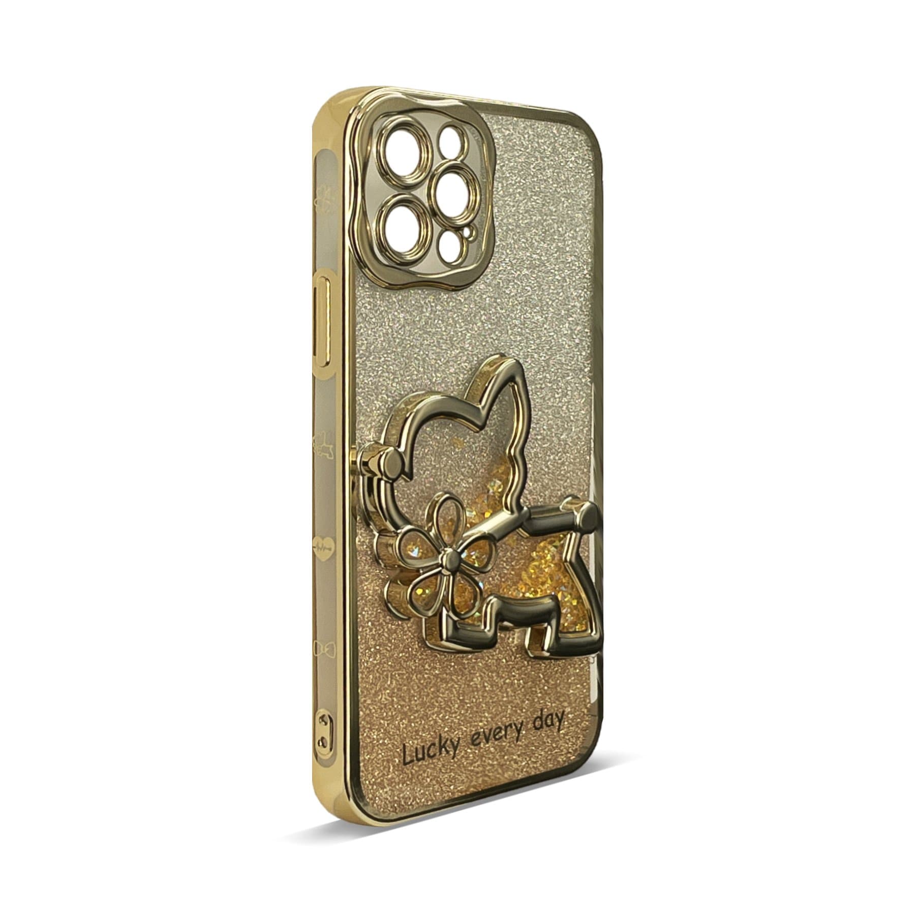 Husa spate pentru iPhone 12 Pro- Doo Case Auriu