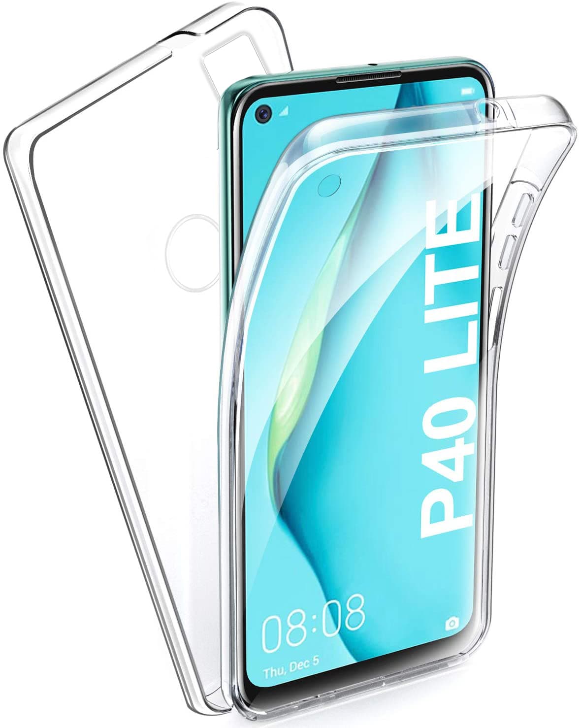 Husa pentru Huawei P40 Lite E - Double Case Full Transparenta