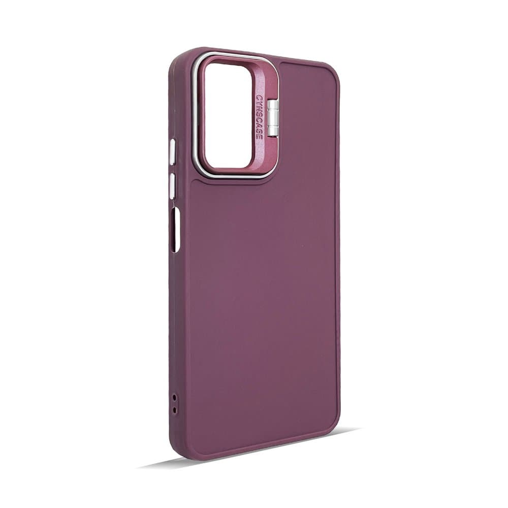 Husa spate pentru Oppo A38 4G- Drop case Kickstand Visiniu